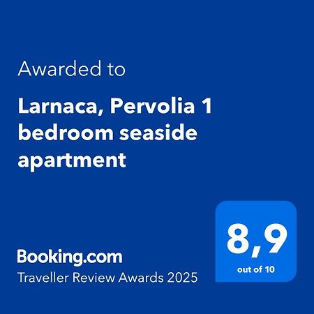 Larnaca, Pervolia 1 Bedroom Seaside Apartment Exterior photo